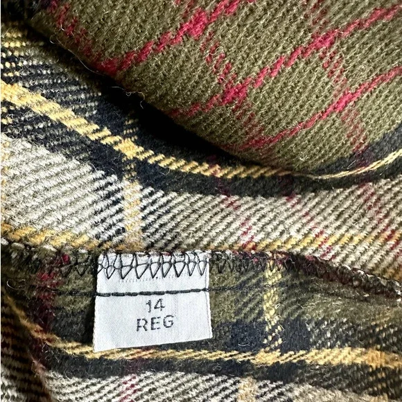 LONDON FOG DOUBLE BREASTED TRENCH COAT VINTAGE KHAKI WOMENS LONG COAT SIZE 14 - Picture 8 of 14